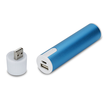 2-in-1 Power Bank with LED Flashlight (2200mAh)