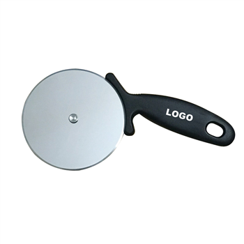 4" Stainless Steel Pizza Cutter with Ergonomic Handle