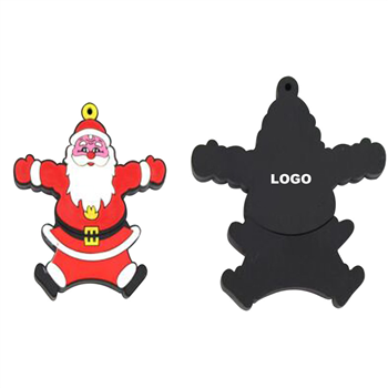 4GB Santa Claus Shaped USB Flash Drive