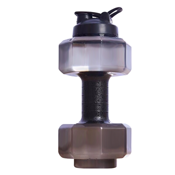 75OZ Dumbbell Shaped Drinking Water Bottle 