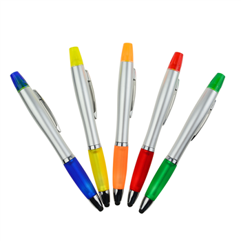 Twin-Write Ballpoint Pen & Highlighter Combo