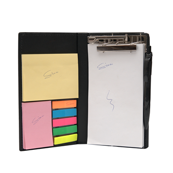 PU Cover Sticky Note Booklet