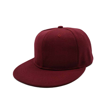 Hip-Hop Flat Brim Cotton Cap