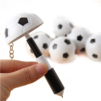 Soccer Ball Telescopic Ballpoint Pen Pendant