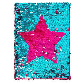 Magic Reversible Sequin Journal Notebook