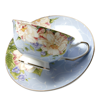 Ceramic Tea Cup and Saucer Set