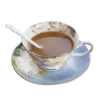 Ceramic Tea Cup and Saucer Set