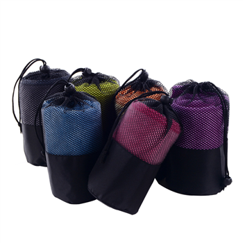 Sports Microfiber Towel with Mesh Bag