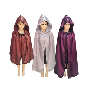 Kids Halloween Hooded Cape Costume