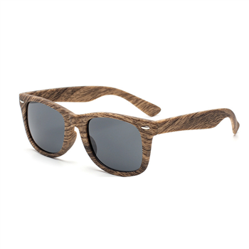 Eco Wood-Look PC Sunglasses