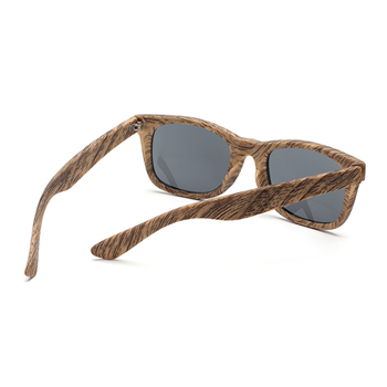 Eco Wood-Look PC Sunglasses