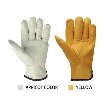 Cowhide Leather Safety Gloves