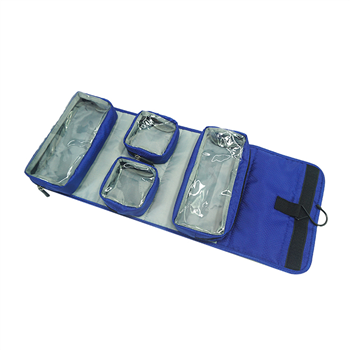 Wrapped PVC Hanging Cosmetic Bag