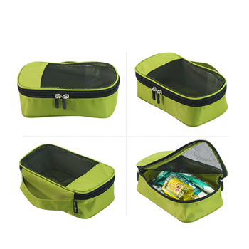 Mesh Panel Travel Organizer Pouch