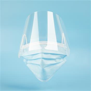 Full Face Shield with Glasses Frame