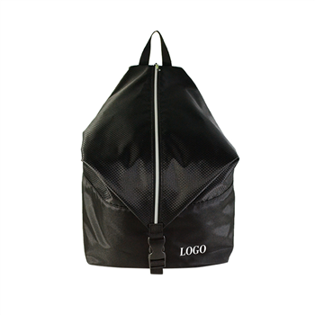 Triangular Zipper Nylon Backpack