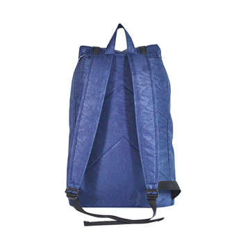 Buckle Flap Polyester Backpack