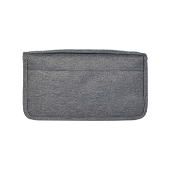 Multi-Compartment Travel Document Organizer