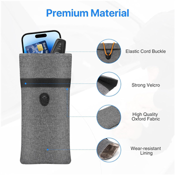 RFID Blocking Canvas Signal Shield Pouch