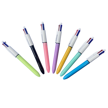 ABS 4-Color Ballpoint Pen with Clip