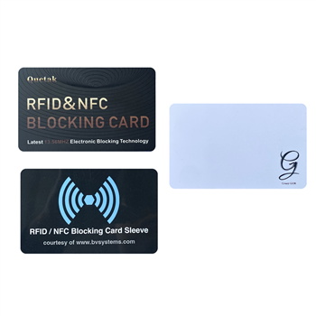 RFID Blocking Protection Card