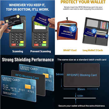 RFID Blocking Protection Card