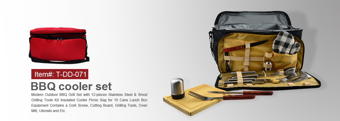 BBQ Cooler & Tool Set